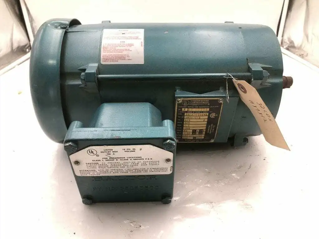 Baldor VM7010-5 3/4HP Hazardous Location Electric Motor 1725RPM 575V 3PH 56C