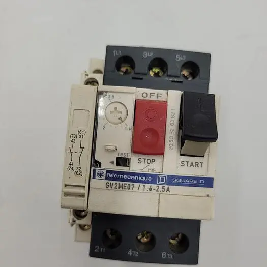 Used TELEMECANIQUE TELEMECANIQUE GV2ME07/1.6 - 2.5 A MOTOR STARTER Starters | ND Industrial Surplus #1225892