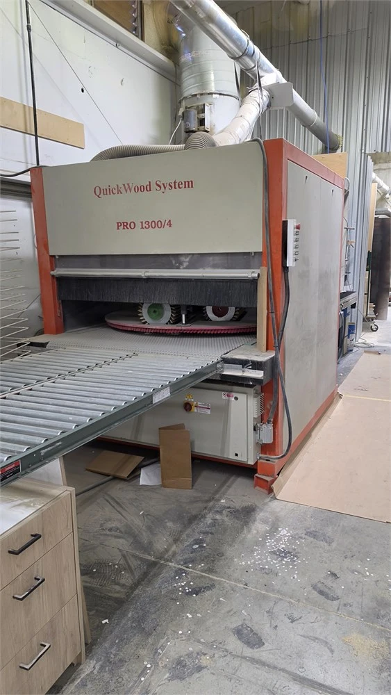 Used 2005 QUICKWOOD PRO 1300/4 Denibbing Sanders California US | MachineryMax #1468779