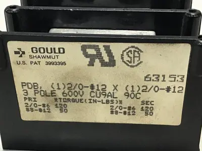 USED GOULD / SHAWMUT 63153