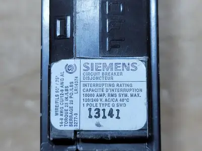 Used SIEMENS Q115 Switchgears British Columbia CA | Lenmark #835706