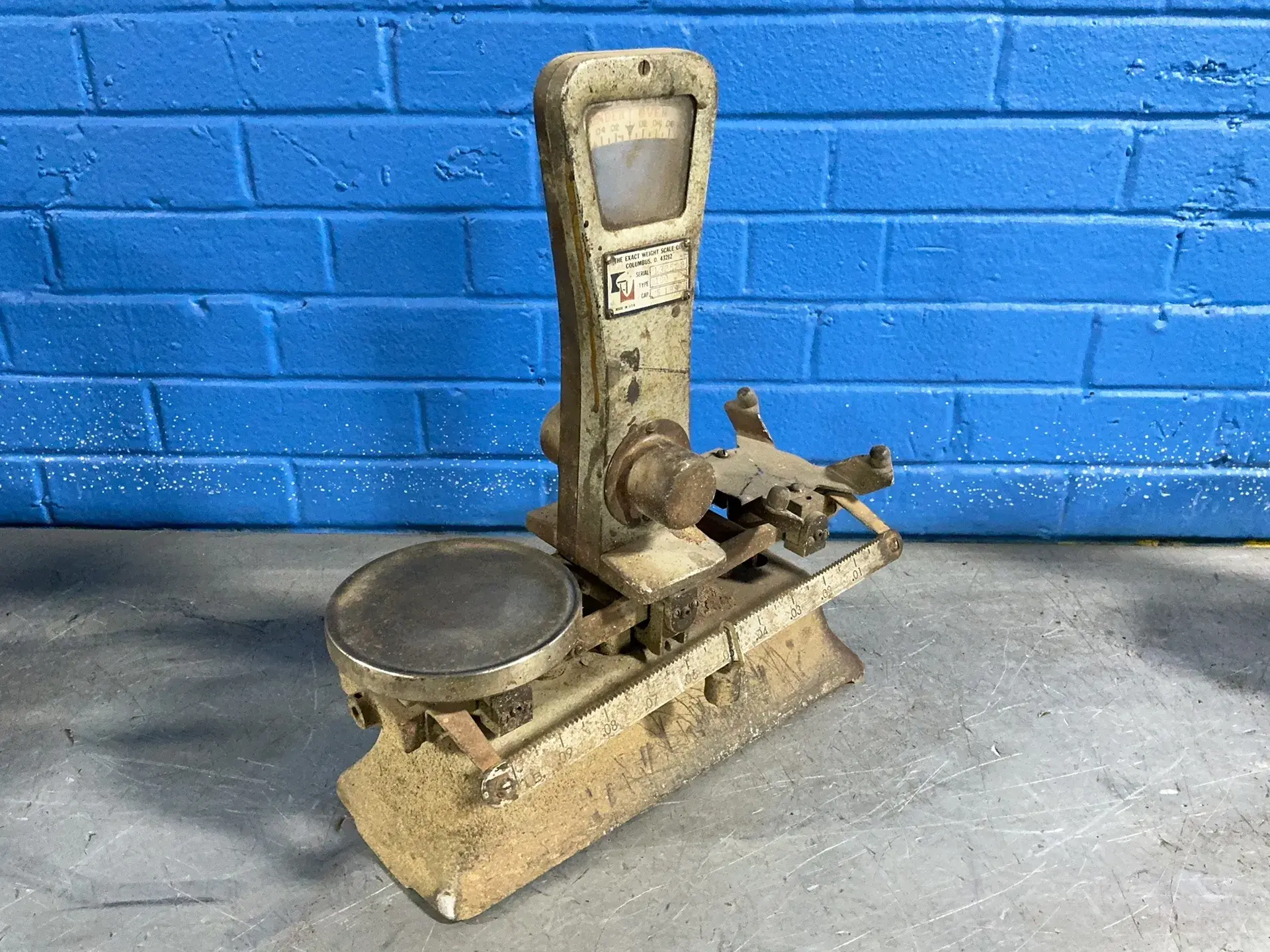 Used THE EXACT WEIGHT SCALE SCALE CO. 100 Material Handling (misc) Ohio US | HGR 24 #1293825