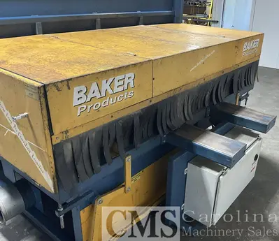 Used BAKER DOUBLE HEAD NOTCHER WITH INFEED Drawer Notchers North Carolina US | CAROLINA MACHINERY SALES #1407257