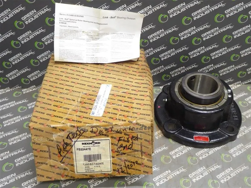 Rexnord FB22447E Self-Aligning Roller Bearing 2-15/16" Bore New