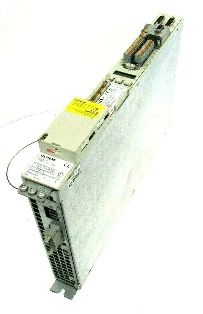 USED SIEMENS 6SN1123-1AB00-0HA1 SIMODRIVE LT-MODULE VER.A 6SN1118-1NH01-0AA1 C