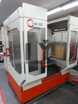 Used 1996 HERMLE HTC 34, CHANGES TOOLS VERTICALLY Vertical Machining Centers US | FRANKE CNC, LLC #1370980