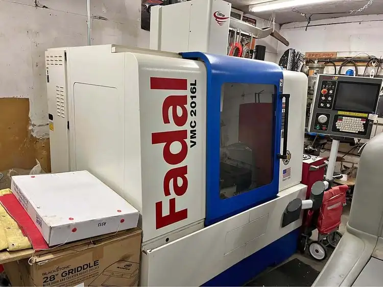 Used 2006 FADAL VMC-2016L Vertical Machining Centers Illinois US | Asset Exchange Corporation #791606