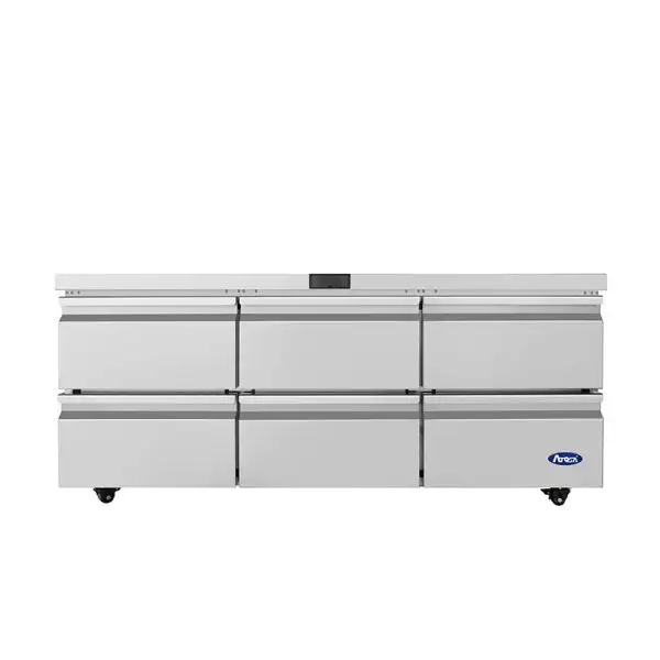 New | in-Stock Atosa AUR72D6 Undercounter Refrigerators Illinois US | Falcon Restaurant Supply #1373707