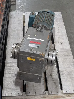 Reliance Stober 2HP Geared Motor Assembly 1680 IN 13.6 OUT K614WG1230MR160 Used