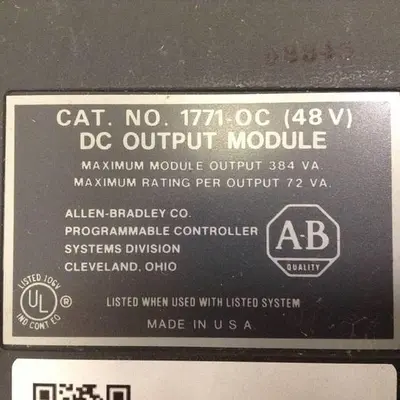 USED ALLEN BRADLEY 1771-OC (48V)