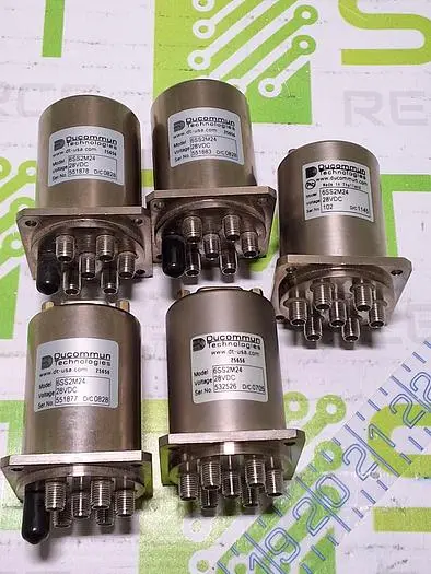 DUCOMMUN TECHNOLOGIES 6SS2M24 28VDC MULTI-POSITION RF SWITCH