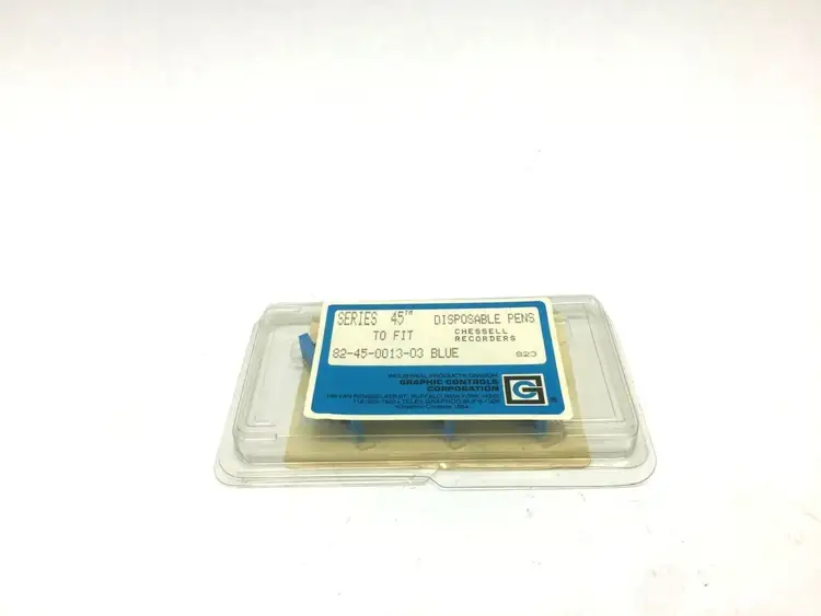 New | in-Stock GRAPHIC CONTROLS BLUE DISPOSABLE PEN SERIES 45 Misc Industrial Equipment | Maverick Industrial Sales #1109796