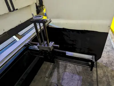 230 TON X 12' PACIFIC MODEL J230-12 HYDRAULIC PRESS BRAKE WITH AUTOMEC CNC BACK GAUGE
