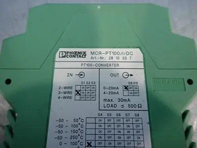 Used PHOENIX CONTACT MCRPT100IDC Transducers Ohio US | HGR 24 #752069