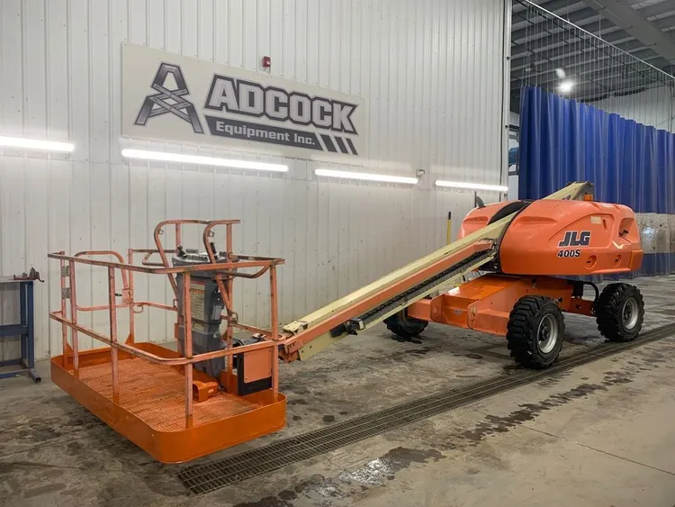 Used 2013 JLG 400S TELESCOPIC BOOM LIFT Telescopic Boom Lifts Alberta CA | Adcock Equipment #1418145