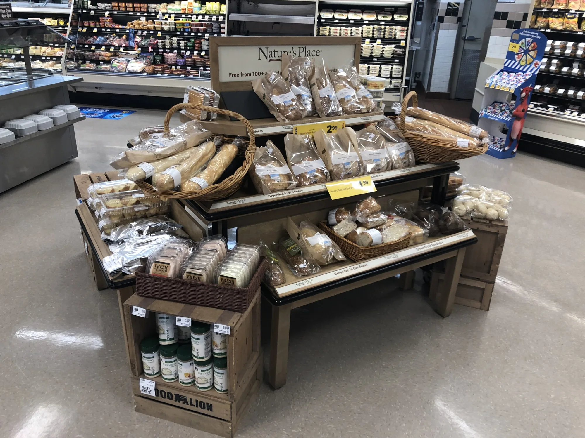 Large Bakery Island  6’x6′