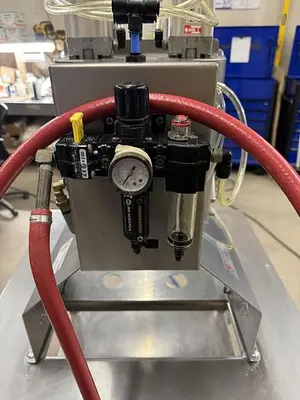 USED 2016 TS DESIGNS INC. DUAL APPLE WEDGER CUTTER