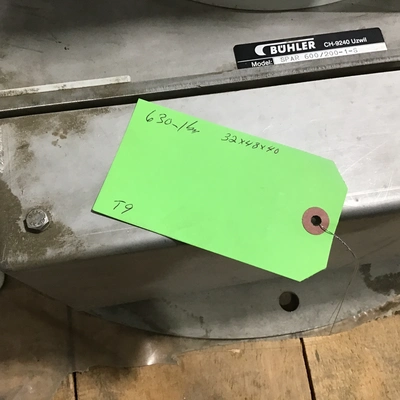 Buhler Spar 600/200-1-S MPN: 713308 Tank Mixer 24VAC 0-70° Range