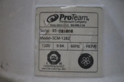 PRO-TEAM SCM-1282 Vac HEPA Backpack | Levy Recovery Group (5)