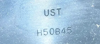 NEW TSUBAKI H50B45 SPROCKET F1-11/16 50B45