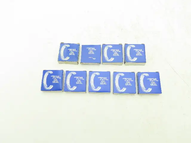 TCM 25-47-7SC Metric Oil Seal Nitrile Rubber Single Lip 24x47x7mm  Lot of 9