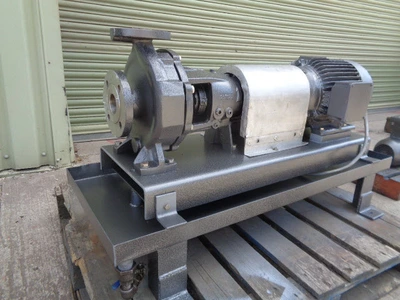 345 LPM S/S Flowserve Centrifugal Pump Model 50-32CPX200