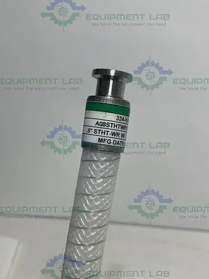 USED SANI-TECH STHT-WR-0500 48" SILICONE HOSE W/ 1/2" SANITARY FITTING