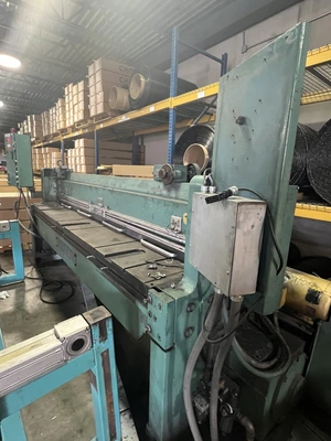 Used 1900 WYSONG 1010 Power Squaring Shears (Gauge) Illinois US | Revelation Machinery #1269534
