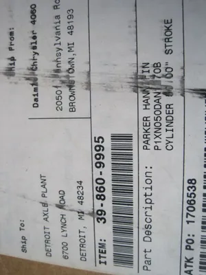NEW PARKER P1XN050DAAN1270 ACTUATOR