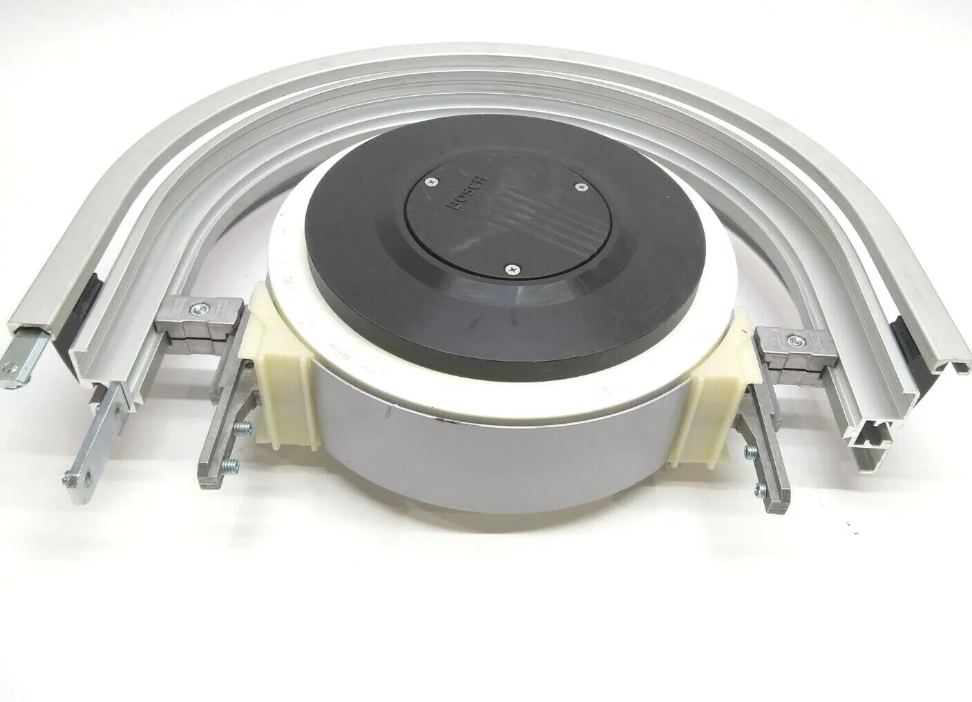 3 842 547 055 | Bosch Rexroth 3842547055 Conveyor Curve Wheel 90 Plus 180 Degree w/ Guide - Used