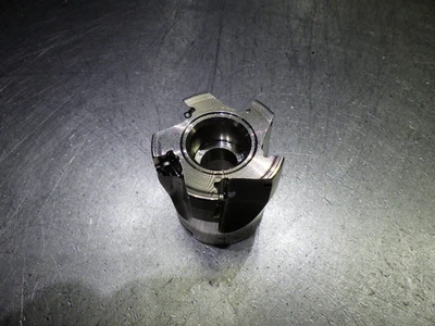 Kyocera 1.5" Coolant Thru Indexable Facemill 3/4" Arbor MEC1500R-11T-5T (LOC1610)