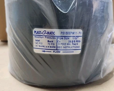 NEW PLAST-O-MATIC PS150EPW11-PV