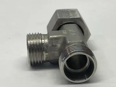 D6565-L12-L12-SS | Brennan Industries D6602-L12-L12-L12-SS-X Tee Without Nuts M18x1.5 - New Other