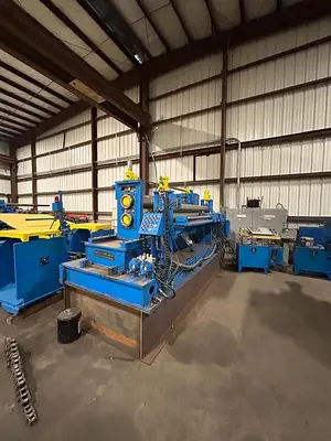 72" x .135" x 40,000 Lb. Bradbury Slitting Line