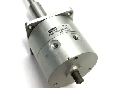 USED PARKER COMPACT PNEUMATIC ROTARY VANE ACTUATOR, SINGLE VANE, FIXED