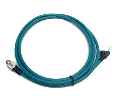 New | in-Stock Cognex In-Sight Ethernet Connection Cable RJ45 to M12 8-Pin Cable & Wire Michigan US | Maverick Industrial Sales #1390646
