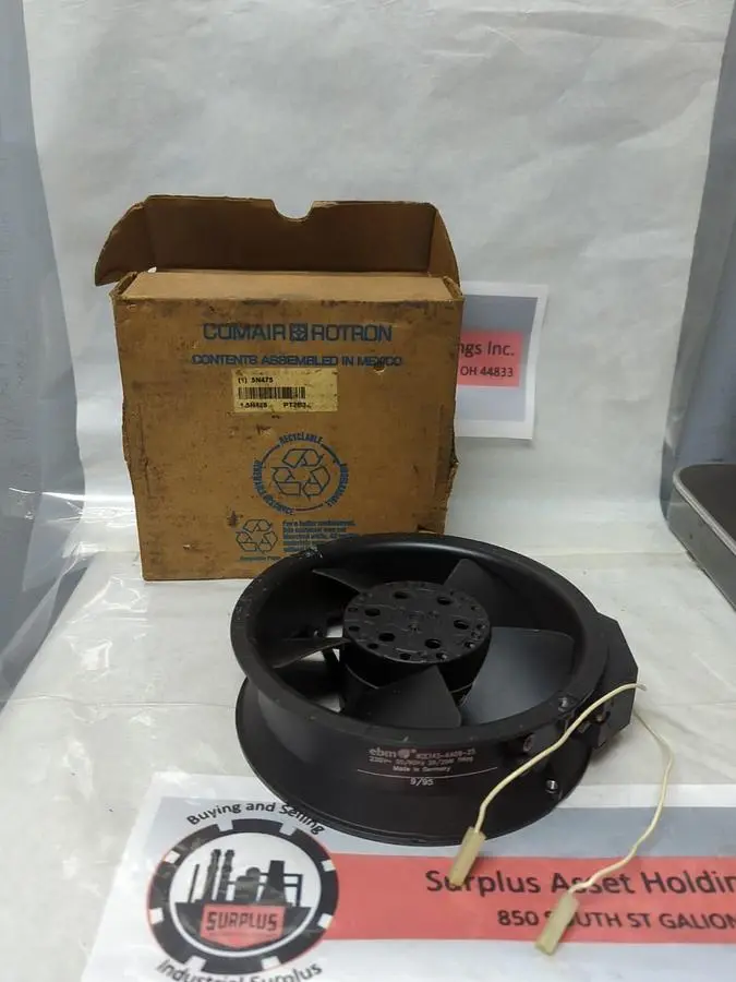 New | in-Stock COMAIR ROTRON 5N475 Miscellaneous Equipment (Electrical & Power) Ohio US | Surplus Asset Holdings #1240068