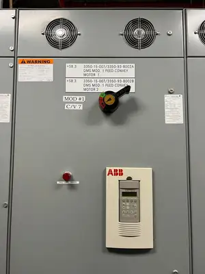 Modan 3000 VFD MCC, 600V, 3-Ph, 1200A, 6 Sections