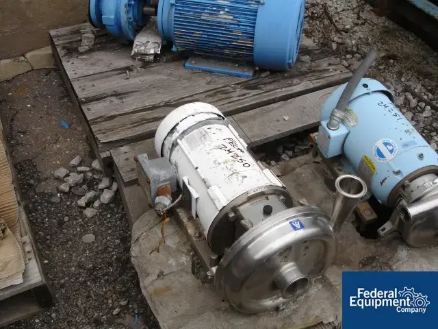 Used G & H Products 2.5" x 2" x 7" G & H Centrifugal Pump, S/S, 5 HP Pumps Ohio US | Federal Equipment Company #125248