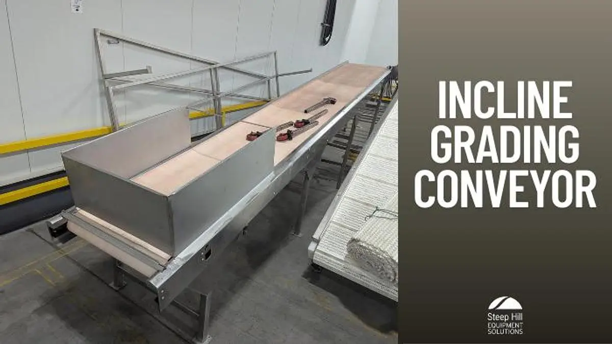 Inclined Grading Conveyor