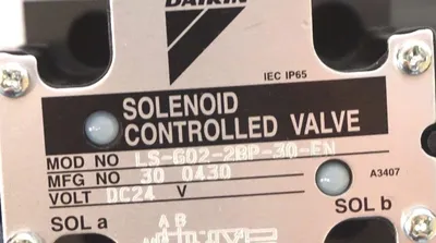 NEW DAIKIN LS-G02-2BP-30-EN SOLENOID OPERATED VALVE LSG022BP30EN