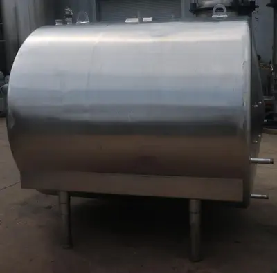 SPC9216  Tank 1,000 gallon horizontal tank, Stainless Steel