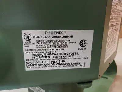NEW PHOENIX AUTOMATION MRSE400HPSB