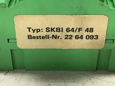 USED PHOENIX CONTACT SKBI64/F48