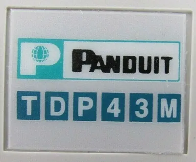 NEW PANDUIT TDP43M THERMAL TRANSFER DESKTOP PRINTER