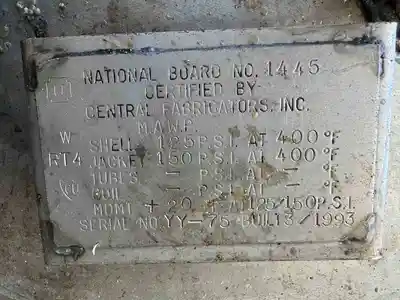 USED CENTRAL FABRICATORS NA