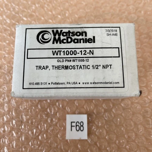 NEW WATSON MCDANIEL WT1000-12