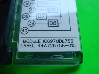 USED GE FANUC IC697MDL753