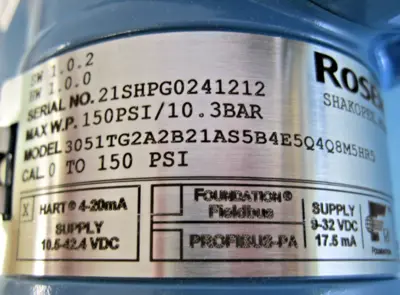 New | in-Stock Rosemount 3051 TG 2A2B21AS5B4E5Q4Q8M5HR5 Sensors New Hampshire US | Bitter End Trading #1452798
