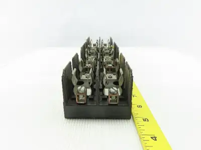 Buss J60060-2COR 600V 60A 2P Class J Fuse Holder Lot of 3